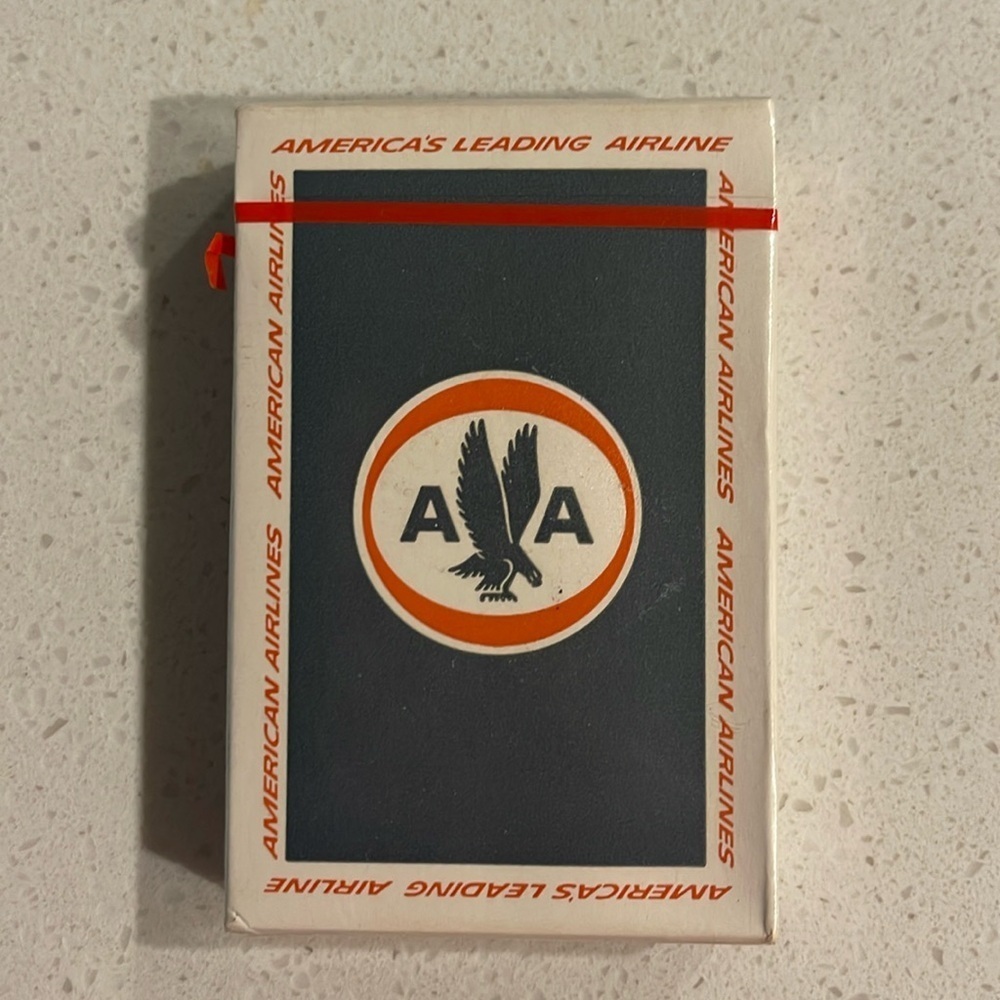 1960’s Astrojets AA Airlines Playing Cards Vintage Deck Never Opened